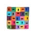 Super Sale Price Discount - Floating Rectangle - Modern Patchwork Baby Quilt, Kids Quilt, or Lap Quilt
