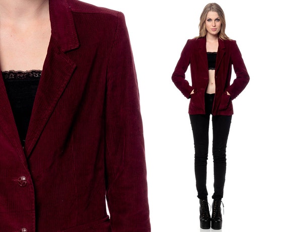 Collection Womens Burgundy Blazer Pictures - Reikian