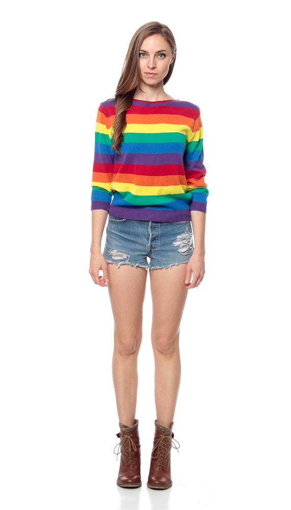 rainbow stripe shirts