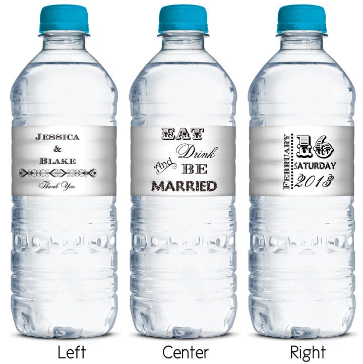 waterproof water bottle labels water40 custom by digitaldoodlebug