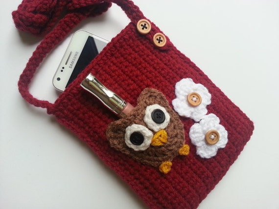 pattern bag crochet owl the   to Crochet Ready  Shoulder Crochet Bag   Pouch  Owl Purse Over