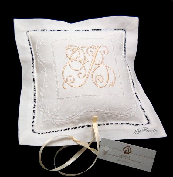 irish wedding ring pillow