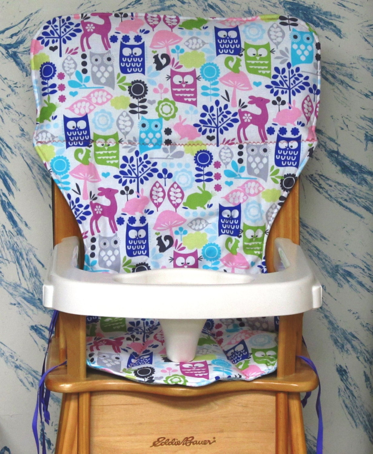 Jenny Lindedbauer High Chair Seat Cover Pad By Sewingsilly