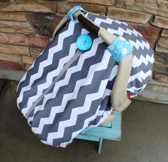 Items similar to Fitted car seat canopy band on Etsy