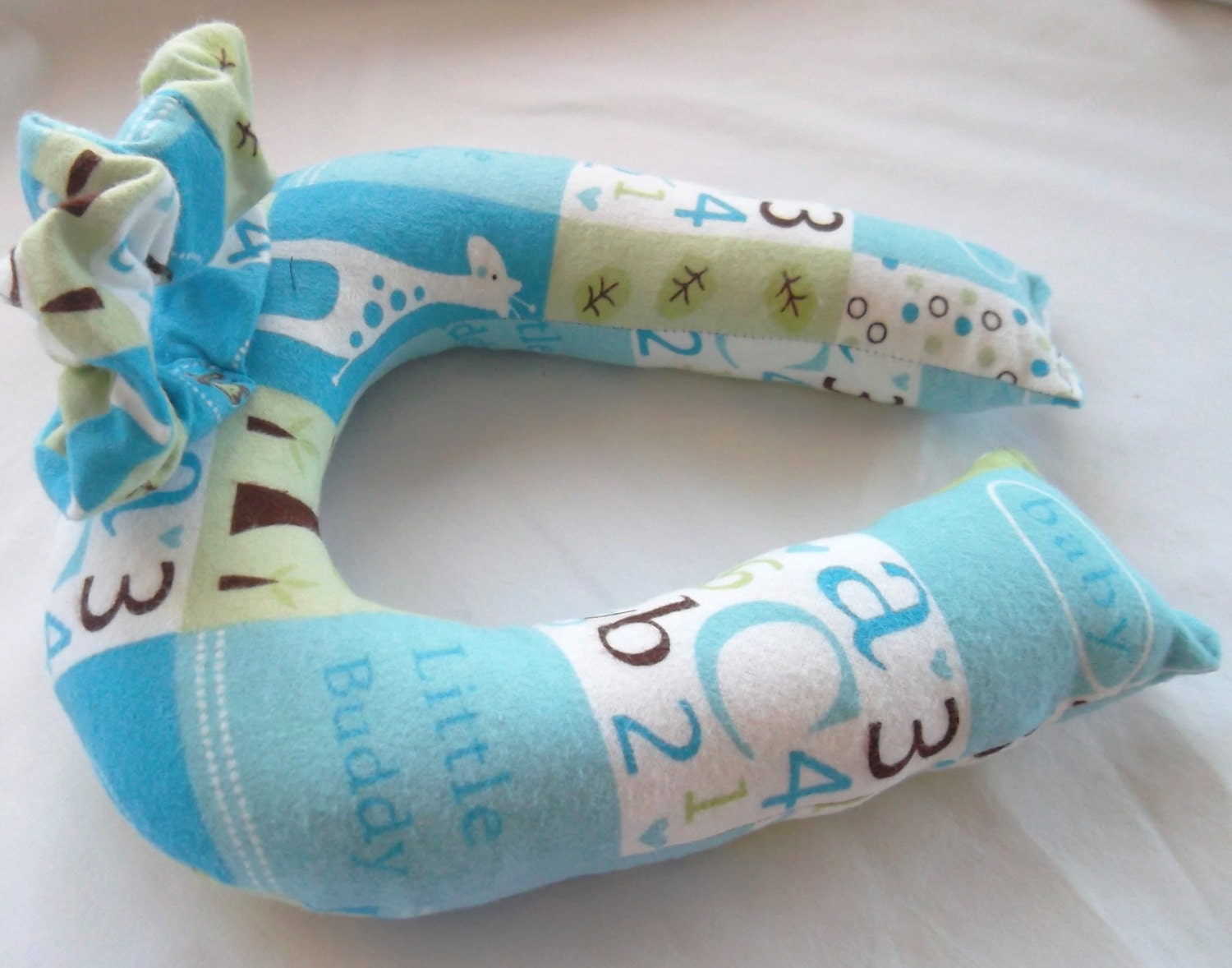 Blue Baby bottle holder by CreationsbyOMG on Etsy