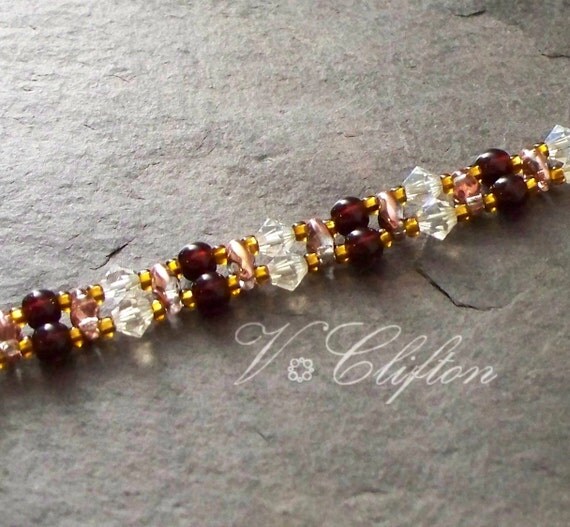 Beading Tutorial pack Easy Straps using Super Duos Step by