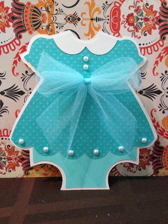 Baby Shower Dress Invitation Template 6