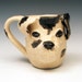 Spotted Dog Mug: Hand Sculpted OOAK