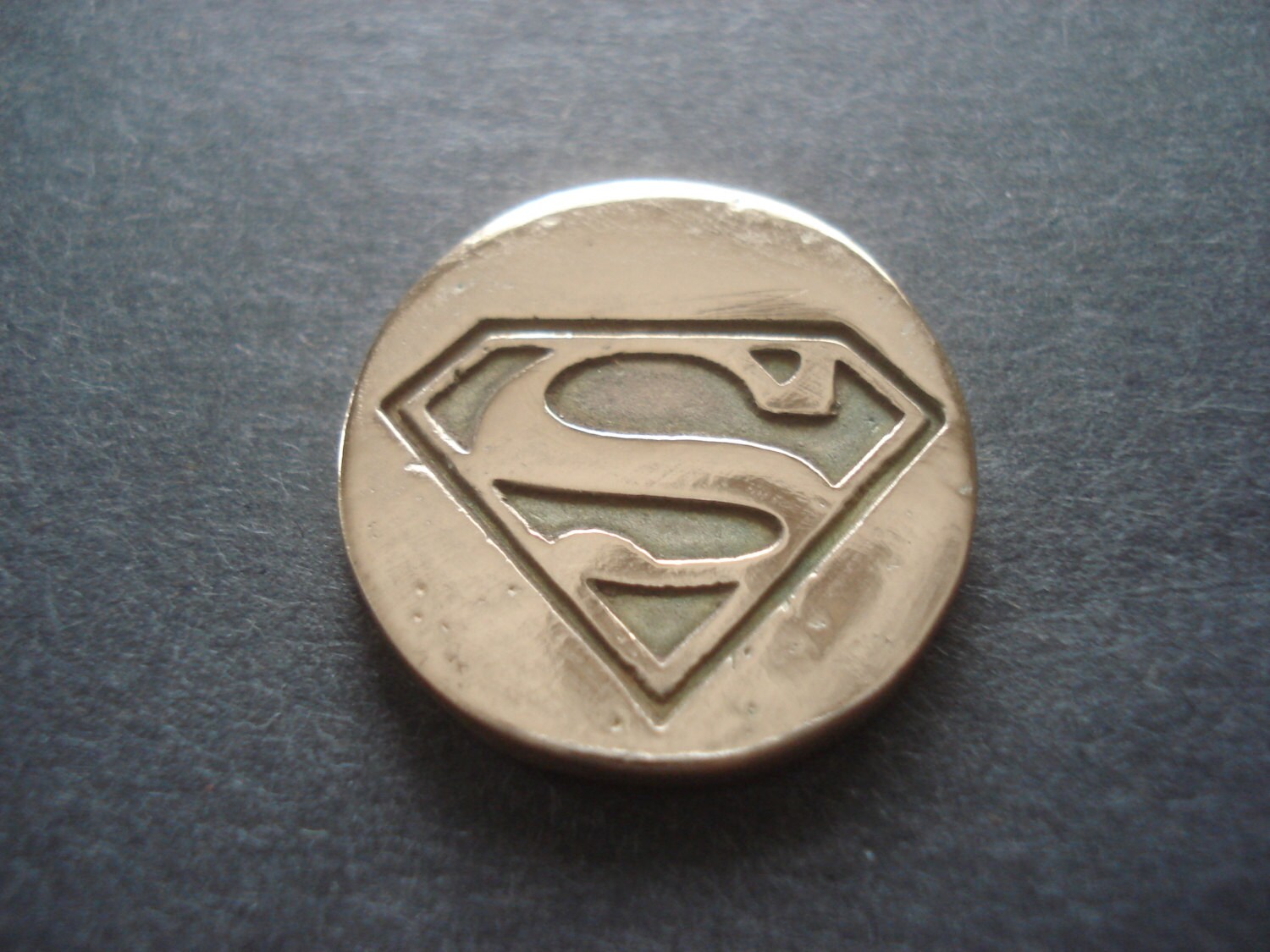 Superman custom golf ball marker by HandsonKeepsakes on Etsy