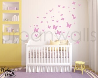 Vinyl Wall Sticker Decal Art - Butterflies