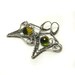 Reservation Luxury silver wire wrapped set - earrings and pendant