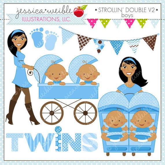 boy girl twin clipart - photo #49