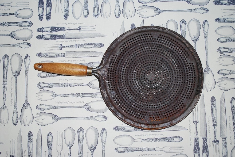 Primitive 1930's Gas Stove Warming Trivet by samjams3 on Etsy