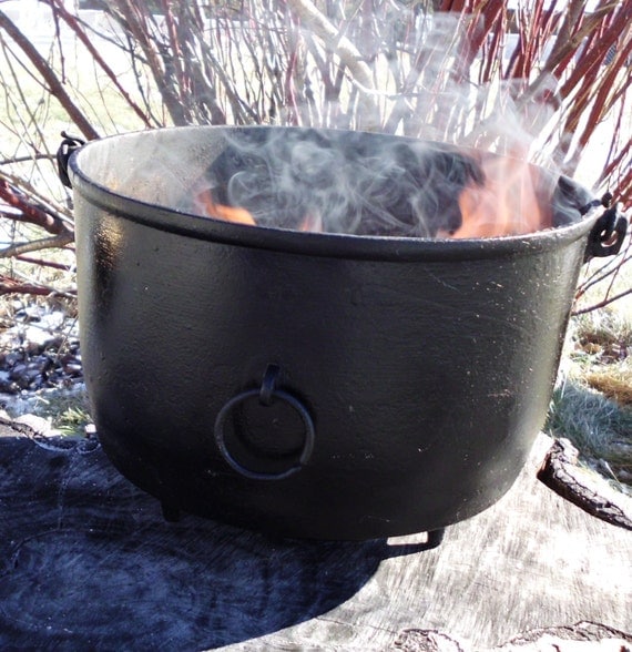 Large Witches Cauldron Vintage Cauldron Spellwork Witches