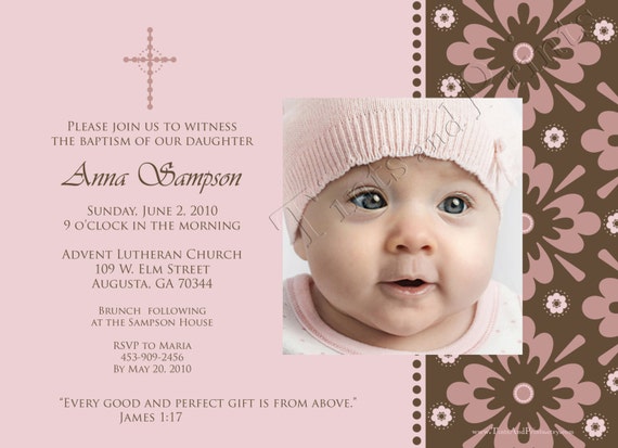 Gift from Above Custom Baptism or Christening by TintsAndPrints