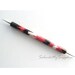 Nordic Knit Design Stylus Art Wooden Tool nail art dotting modeling 1mm metal polymer clay miniatures work double ball