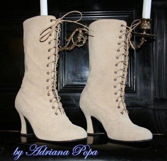 bottines victoriennes pas cher