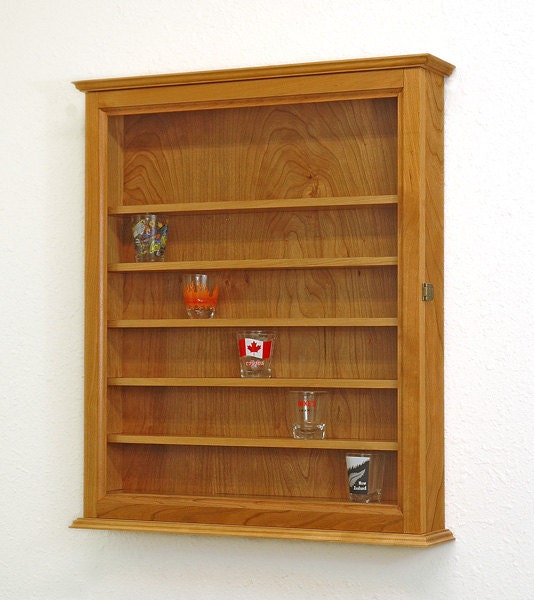 Shot Glass Display Case Shelves