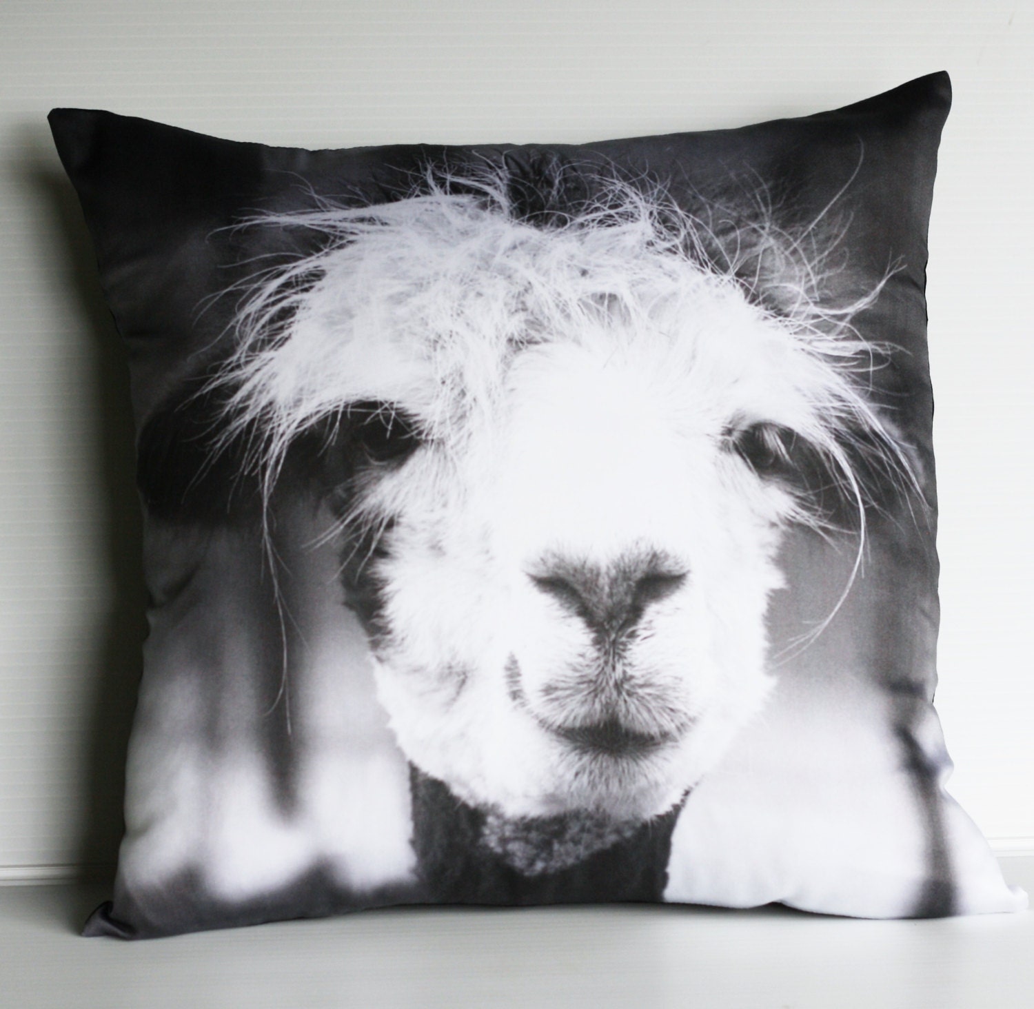 llama cushion cover