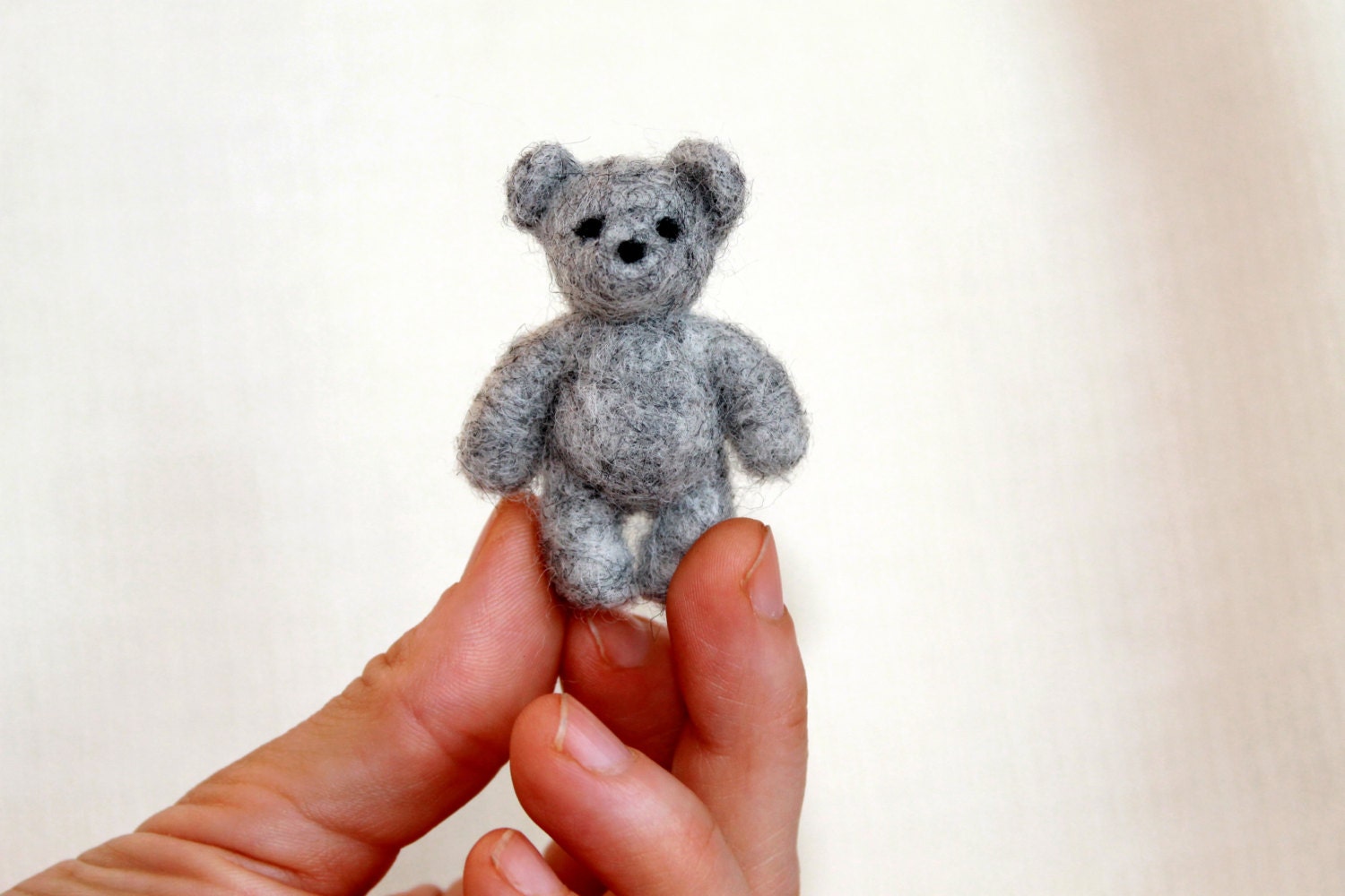 grey bear plush