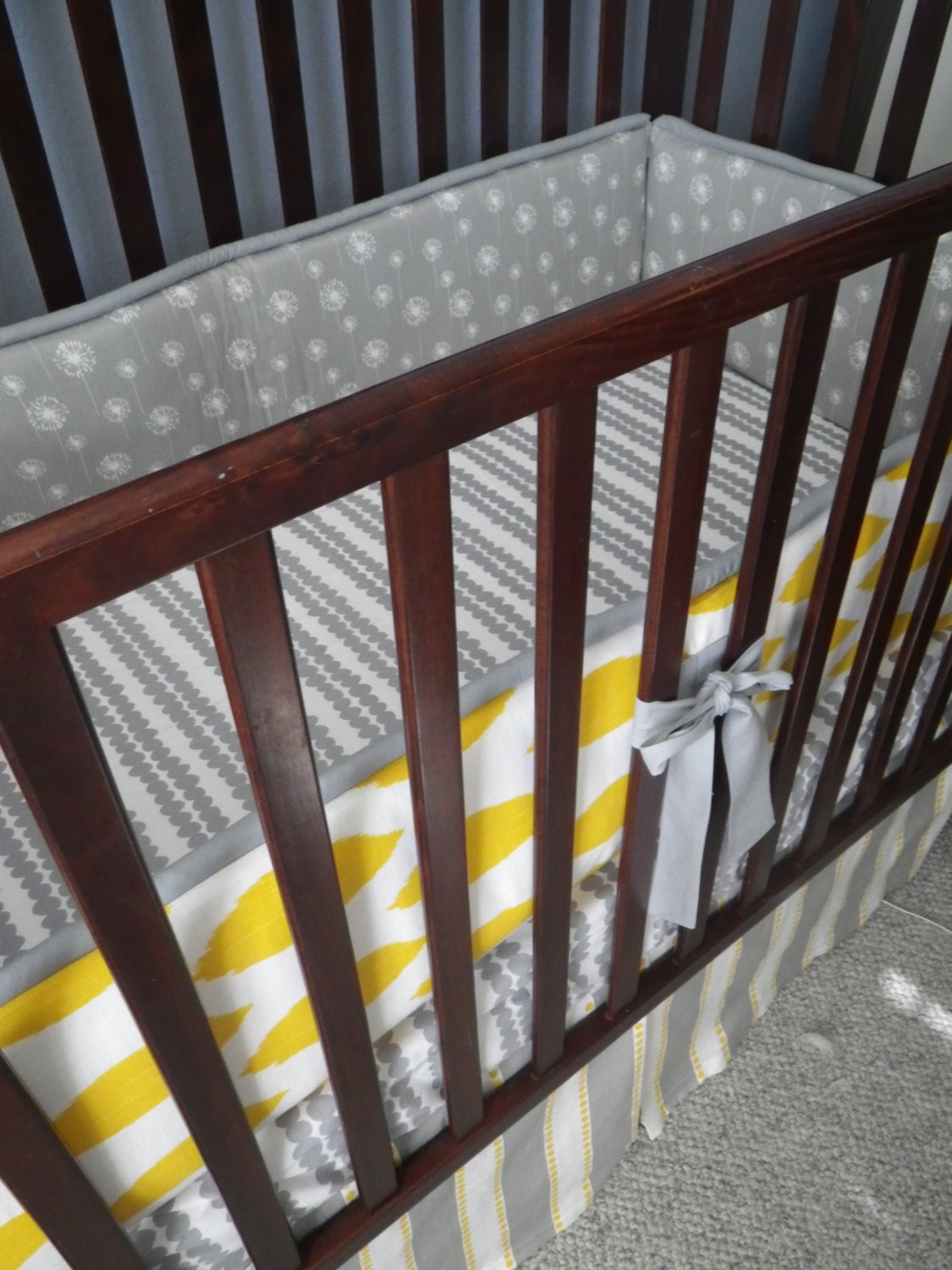 Custom Crib Bedding You Design Bumper and by SweetDreamsBedding