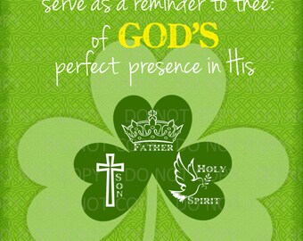 printable diy st patricks day christian religious party
