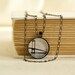Whitestone Bridge Photo Pendant Necklace, NYC Urban Wearable Art, New York City