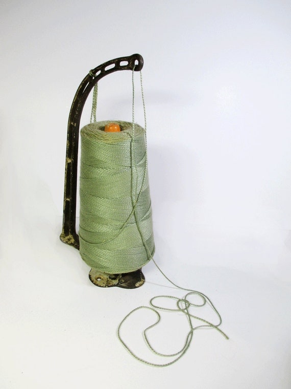 Vintage Metal String Holder General Store Twine Dispenser