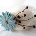 Feather Fascinator Kanzashi Flower Headband