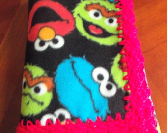 elmo fleece blanket