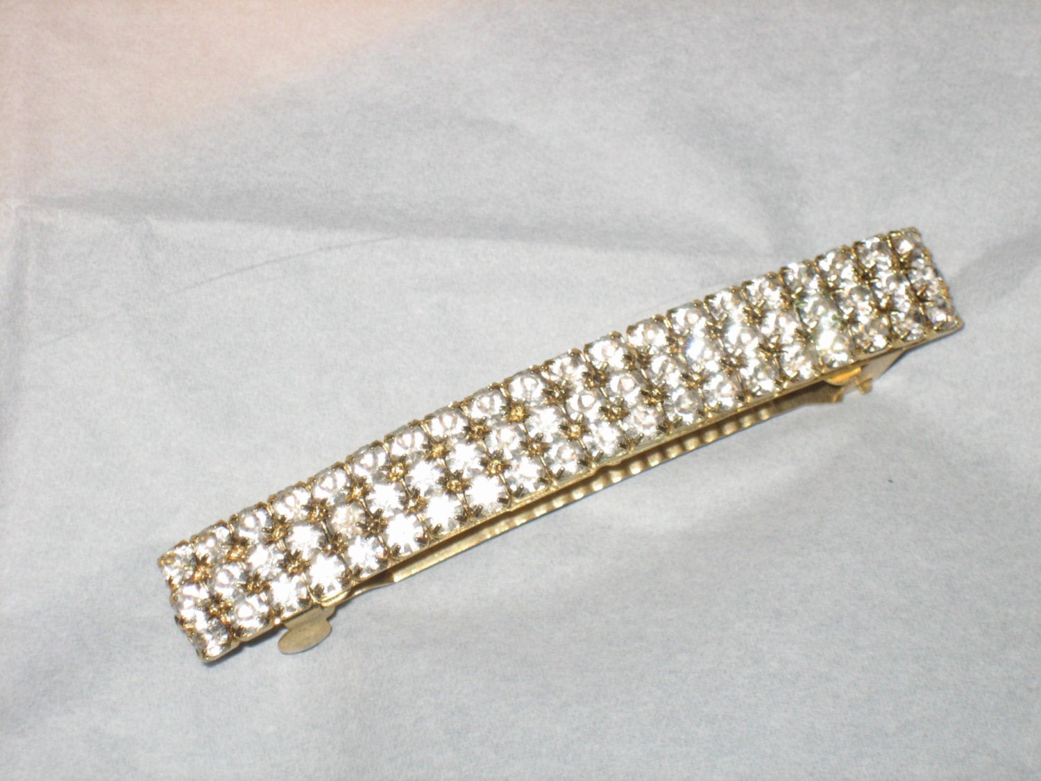 Vintage Rhinestone Barrette Haute Juice