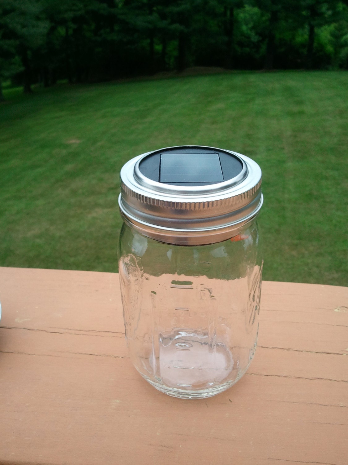 4 Solar lids for handcrafted Solar mason ball Jar Lanterns