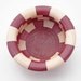 Handmade Wood Bowl, Segmented Bowl, Maple and Purpleheart wood