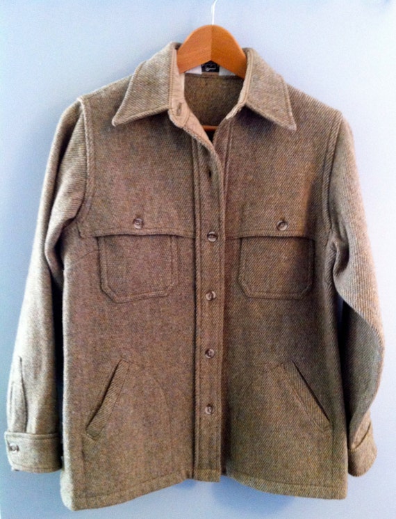 Woolrich Women's Medium Wool Shirt Jacket 1970ish