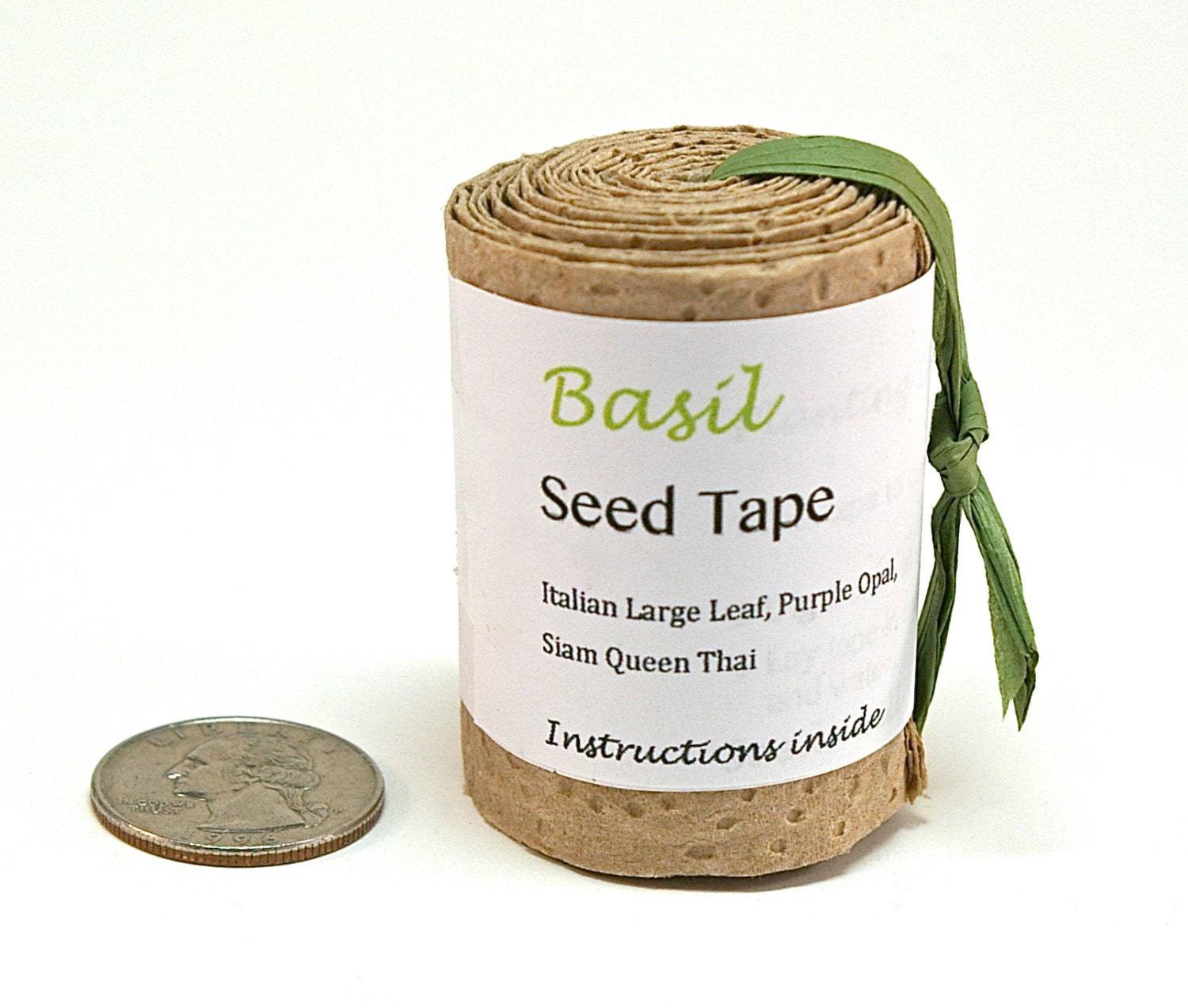 Organic Seed Tape 3 pack Flower & Herb Gardens Vegetable and