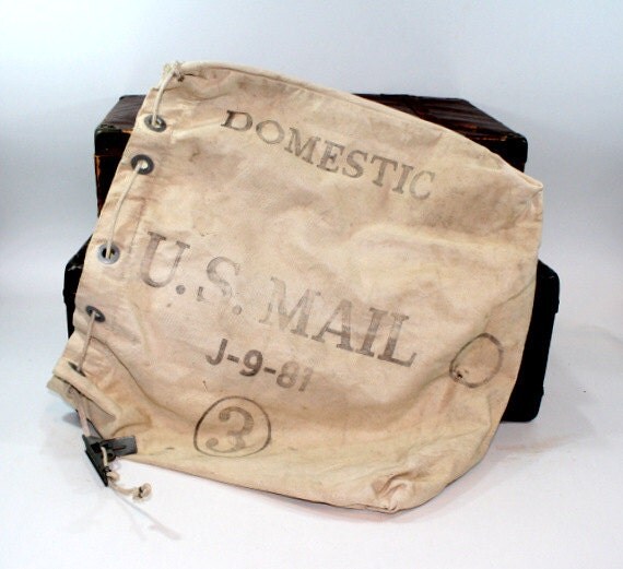 Postal Mailbag / USPS Mail Postal Bag /Canvas Mailbag XL