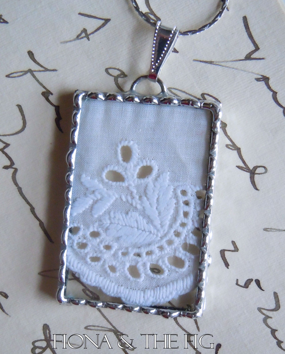 Fiona & The Fig Victorian Swiss Embroidery Lace by FionaAndTheFig