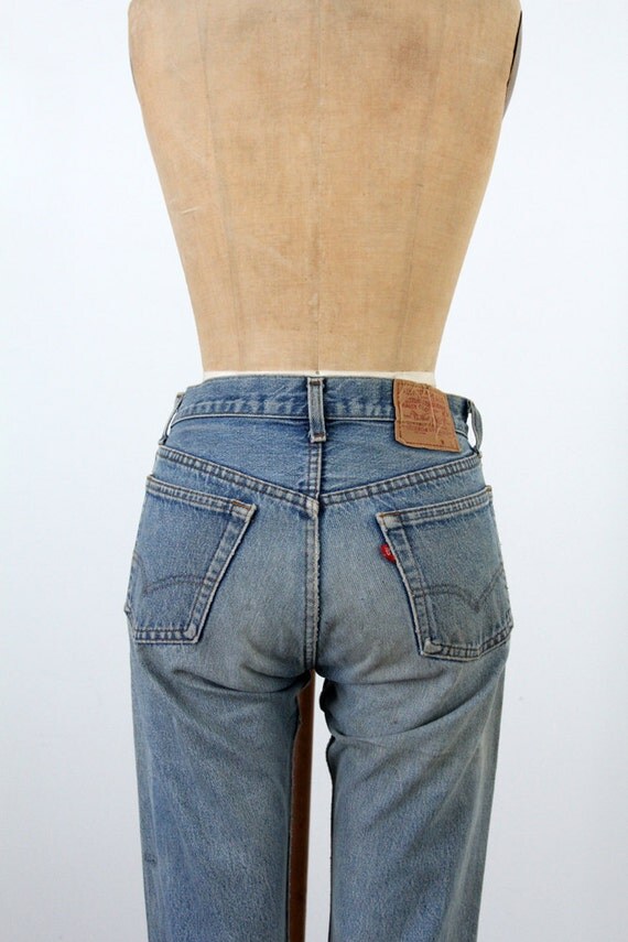Vintage Levis 501 Jeans / 1980s Levis Denim / Waist by 86Vintage86