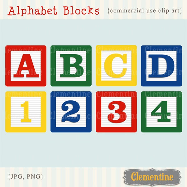 Blue Alphabet Blocks Clip Art Images Baby Blocks Clip Art