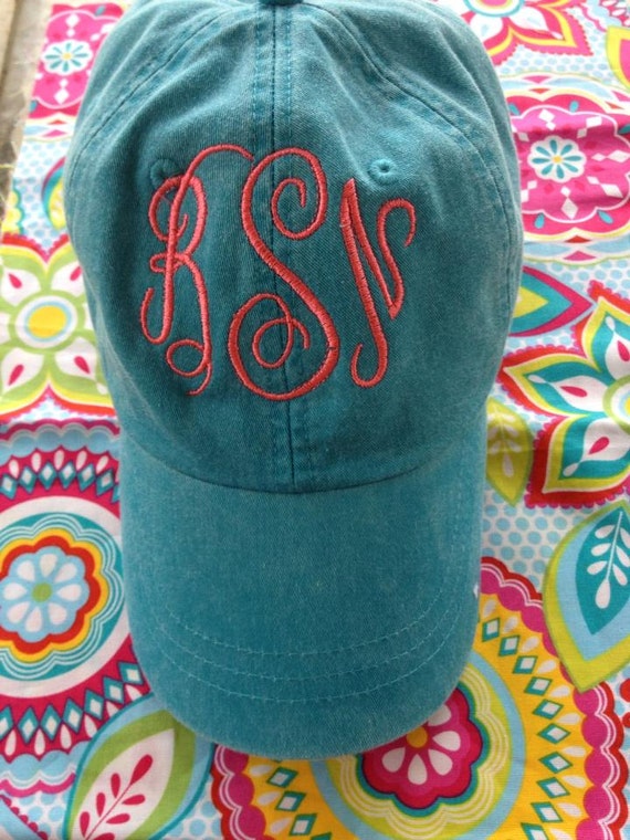Items similar to Monogrammed Hat on Etsy