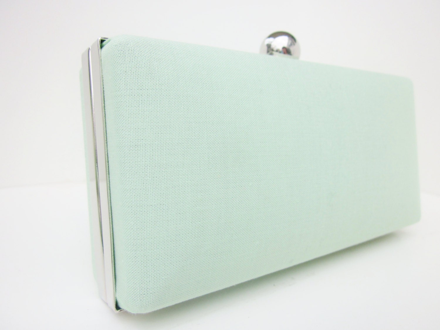 mint green clutch purse mint green bridesmaid clutch purse