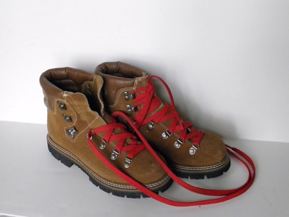 Vintage Hiking boots Colorado by Kinney Boots by Sugarcookielady