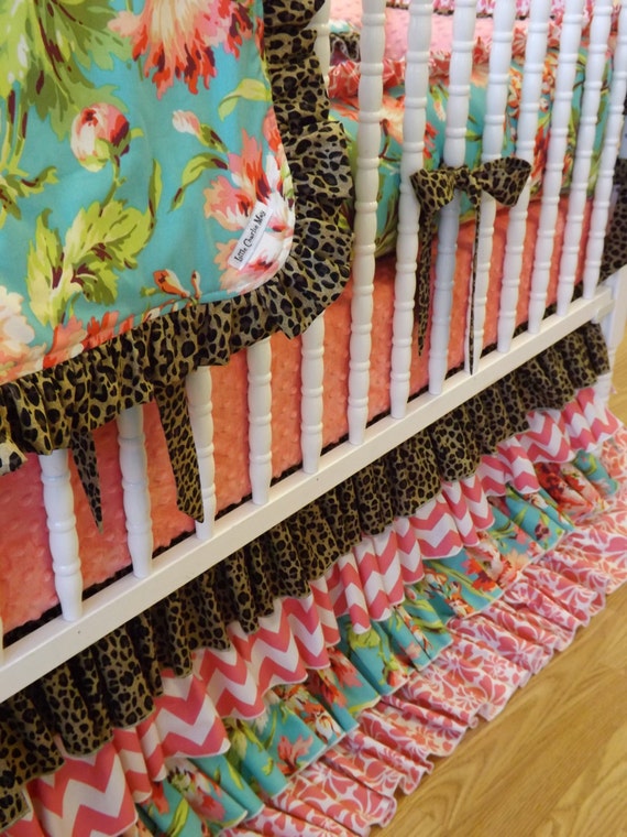 Items similar to Crib Bedding MADE TO ORDER Baby Bedding on Etsy