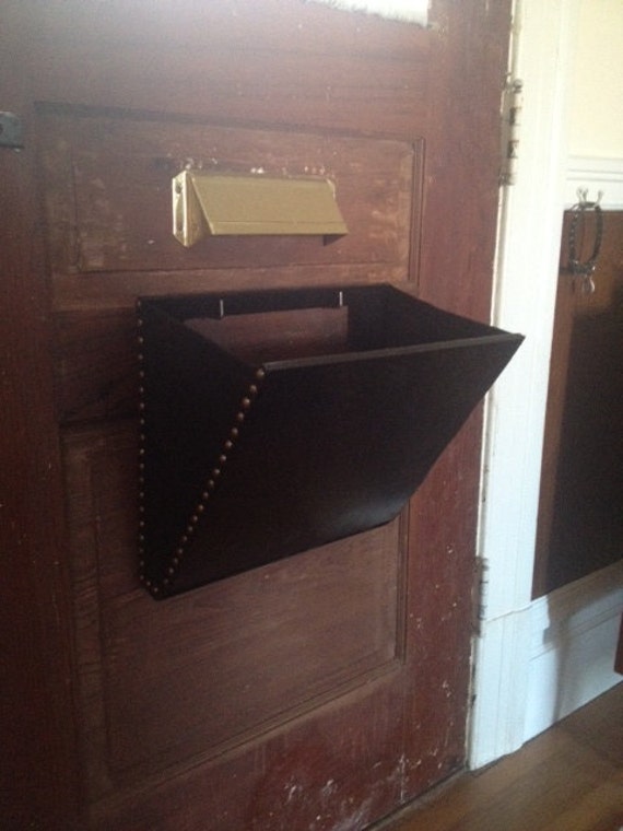 Mail Slot Catcher pouch basket box thingeemabob by PaulFresina