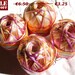 Ribon yarn. Viscose yarn. Natural viscose yarn. Spring yarn, Fancy Ram Viscose: Ribbon Silk, light multicolor, shades of pink and gold. SALE