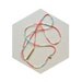HALF OFF rNA Strand Series- One of a Kind Necklace/Bracelet with Hand Cut Brass in Coral Palette
