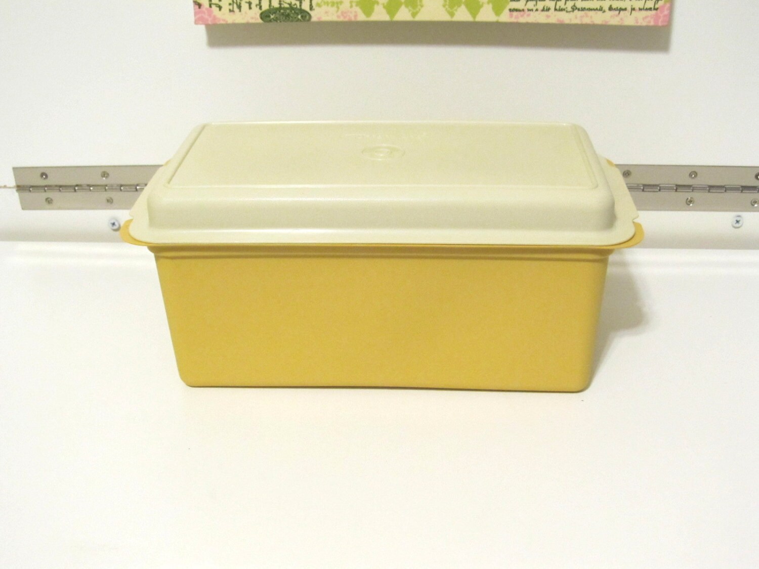 Vintage Tupperware 1lb Loaf Bread Box 1715 with Lid 1725