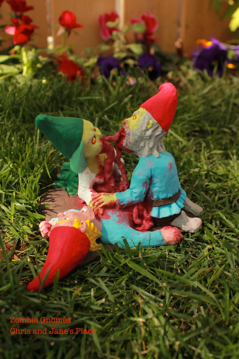 zombie garden gnomes for sale zombie gnomes love a la carte
