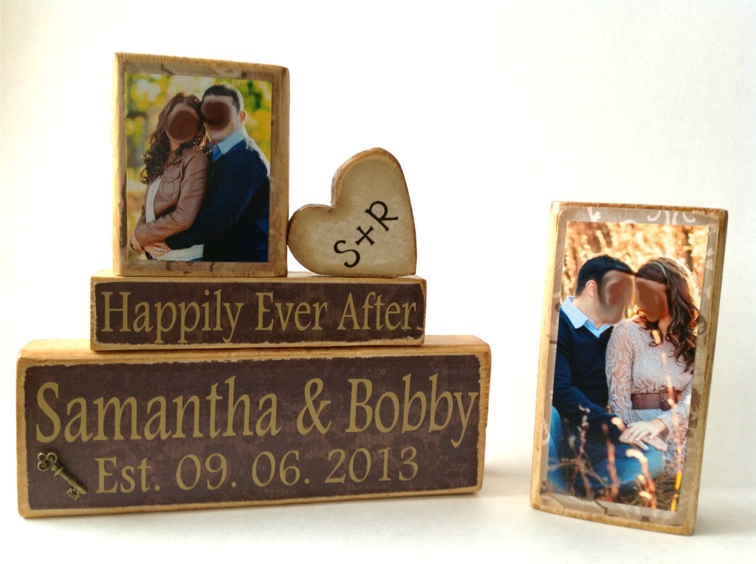 Wedding Gift Wedding gift idea custom name custom wood