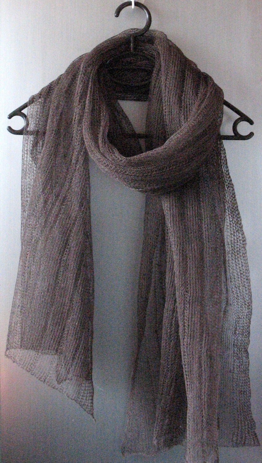 Linen Scarf Linen Clothing Scarves for Women Knit Scarf